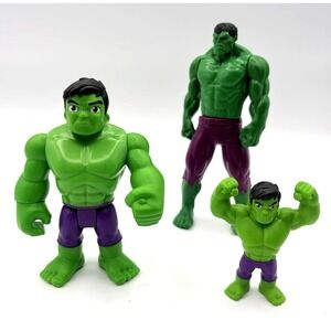 Marvel: Superhero Adventures Hulk Kids Toy Action Figures 3